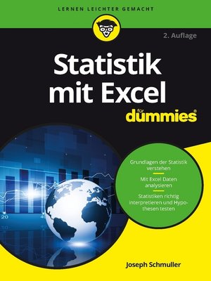 cover image of Statistik mit Excel für Dummies